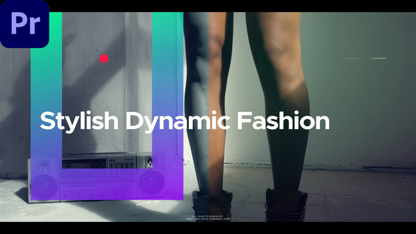 Stylish Dynamic Fashion Opener | Premiere Pro