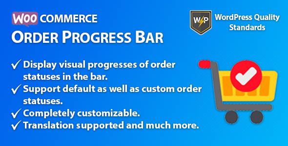 WooCommerce Order Progress Bar | Order Tracking