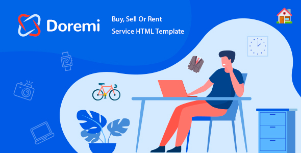 Doremi - Rent Anything HTML Template