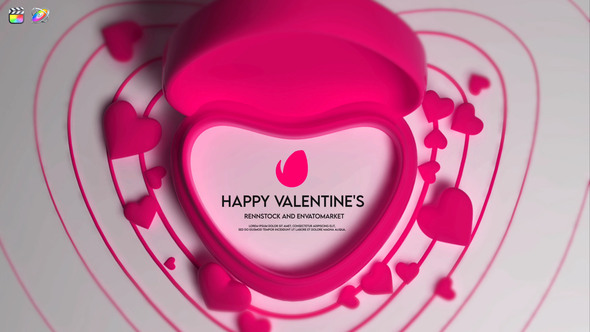 Valetines Day Heart Logo