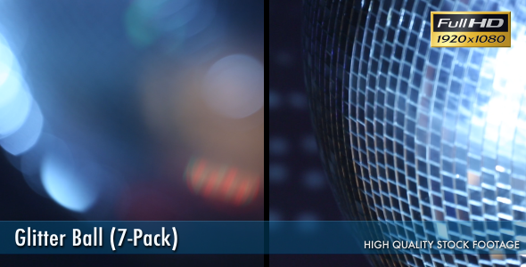 Glitter Ball / Disco Ball (7-Pack) alt