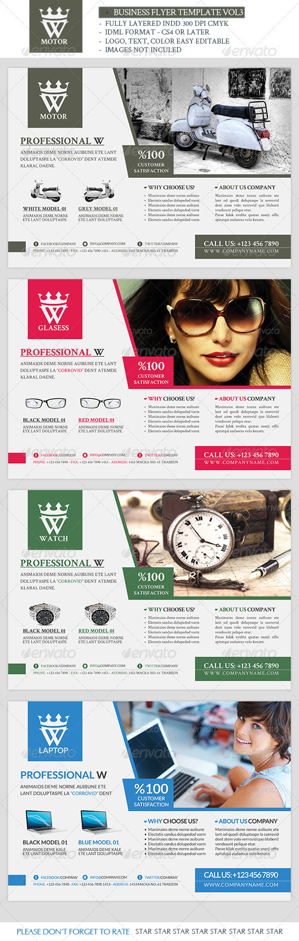 Business Template Vol3 - Commerce Flyers