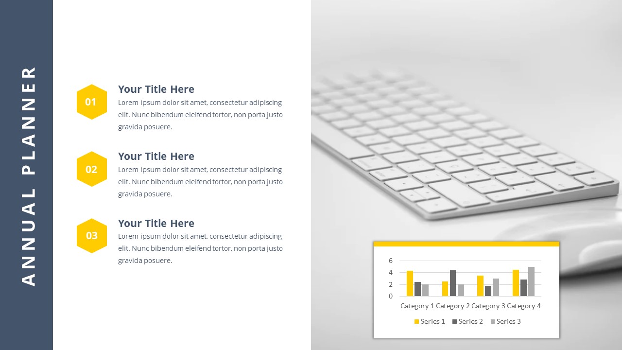 Annual Planner Google Slides Template by loveishkalsi | GraphicRiver