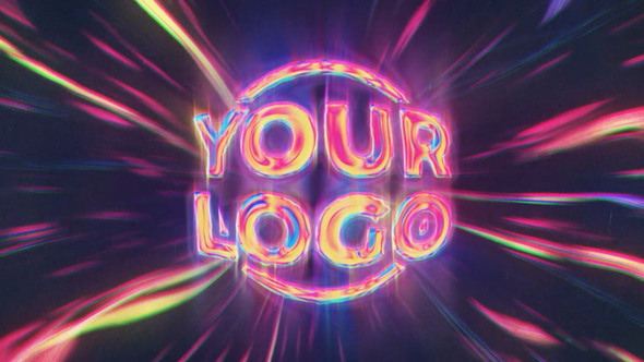 Color Chrome Title & Logo Logo Stings template preview