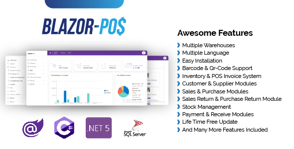 Blazor Pos - Advance Inventory and Sales Management System