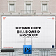 20 Urban City Billboard Mockups