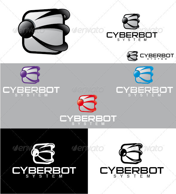Cyberbot System Logo - Objects Logo Templates