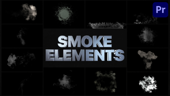 Smoke Elements for Premiere Pro MOGRT