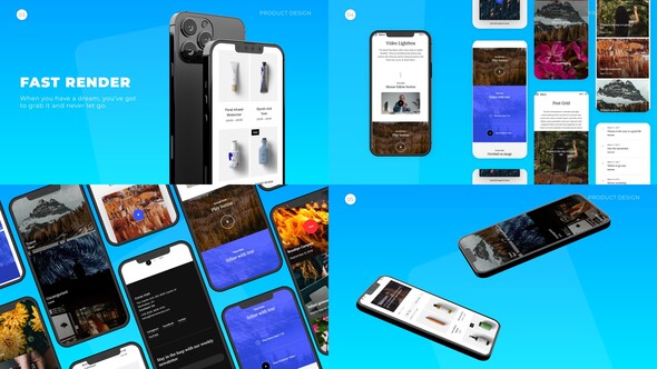 Phone 13 | Short App Promo 3D Mockup