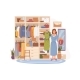 Woman Choosing Clothes From Wardrobe or Shopping