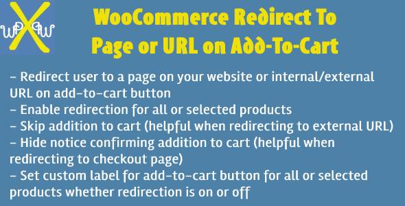 WooCommerce Redirect To Page or URL on Add To Cart - Direct Checkout or Skip Cart