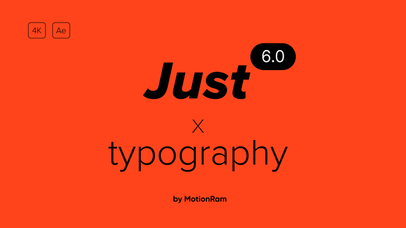 Just Typography 6.0