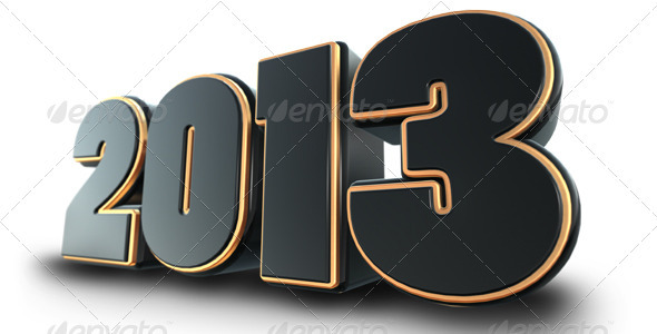 2013 3D Text Render - Text 3D Renders