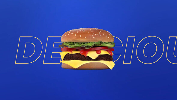 Tasty Burger 3D Intro