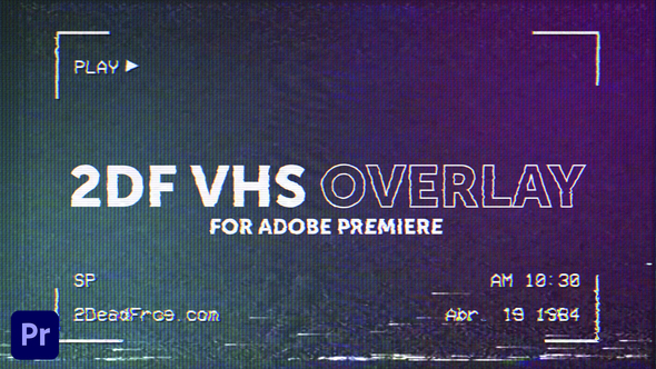 VHS Overlay for PREMIERE