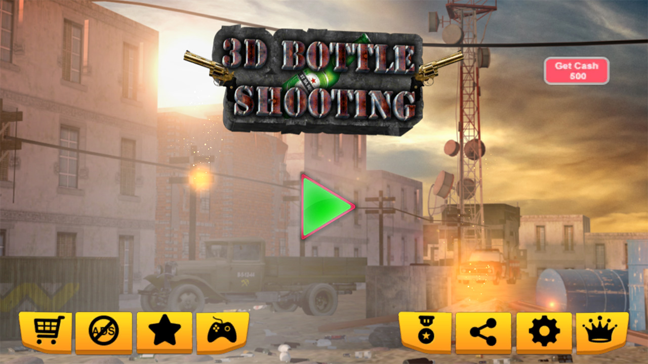 Bottle Shooting Game 3D by mukeshappsgames | CodeCanyon