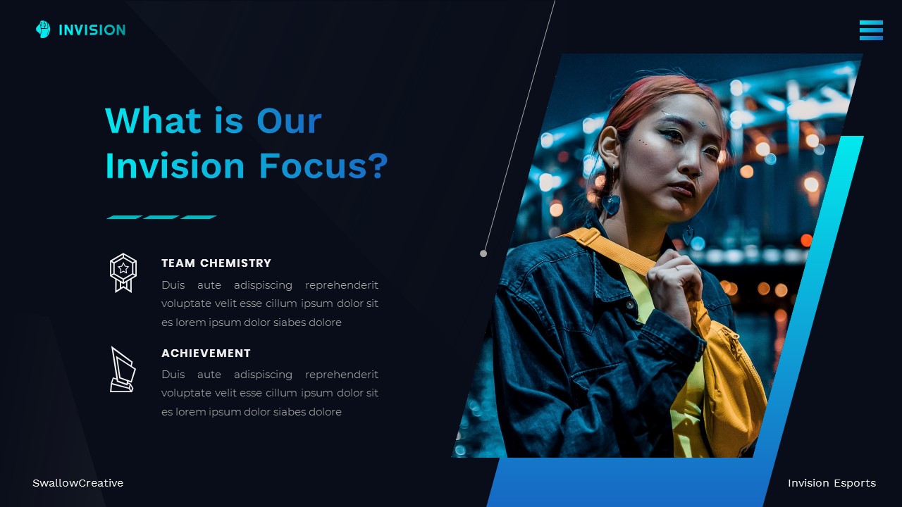 Invision – Esports Gaming PowerPoint Template, Presentation Templates