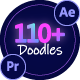 110 Animated Doodles Pack - VideoHive Item for Sale
