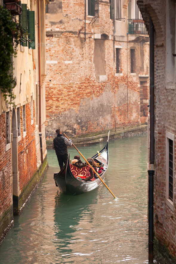 Gondola in Venice - Stock Photo - Images