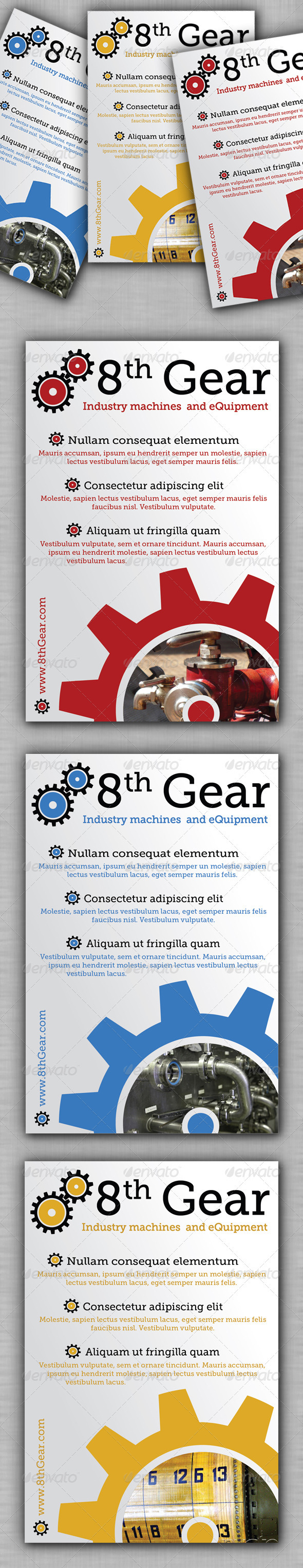 Industry Machines Flyer - Corporate Flyers
