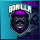 Gorilla - Mascot Esport Logo Template