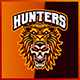 Lion Hunter - Mascot Esport Logo Template