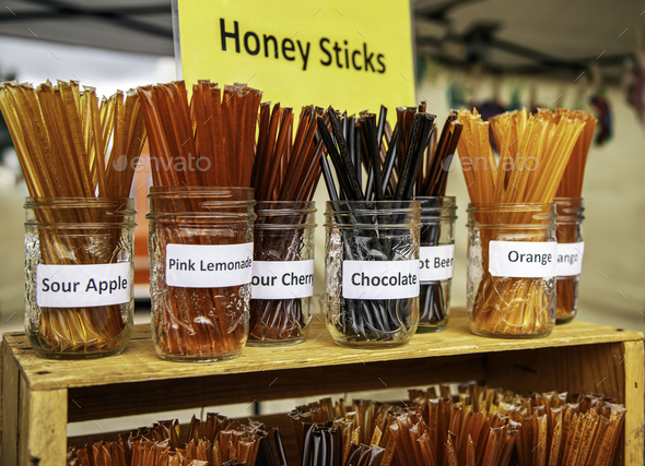 Sour Cherry Honey Sticks