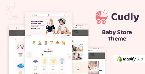 Cudly - Toys, Baby Shopify Theme