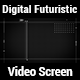 Digital Futuristic Video Screen - VideoHive Item for Sale