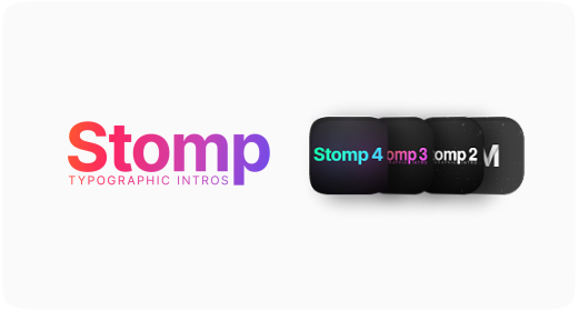 Stomp - Typographic Intros