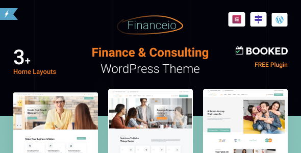 Financeio | Consulting WordPress Theme