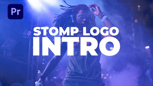 Stomp Logo Intro for Premiere Pro