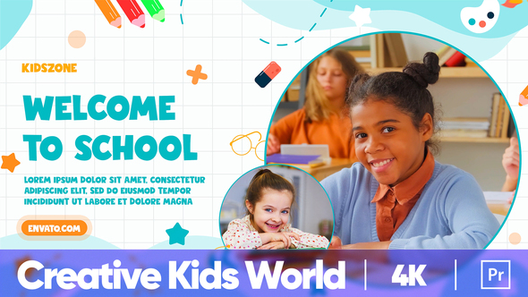 Creative Kids World Promo | MOGRT