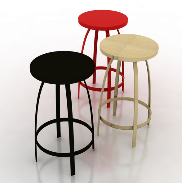 Bar Stool - 3Docean 114614