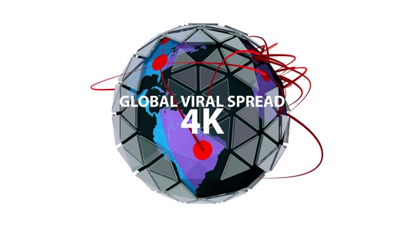 Global Viral Spread 4K