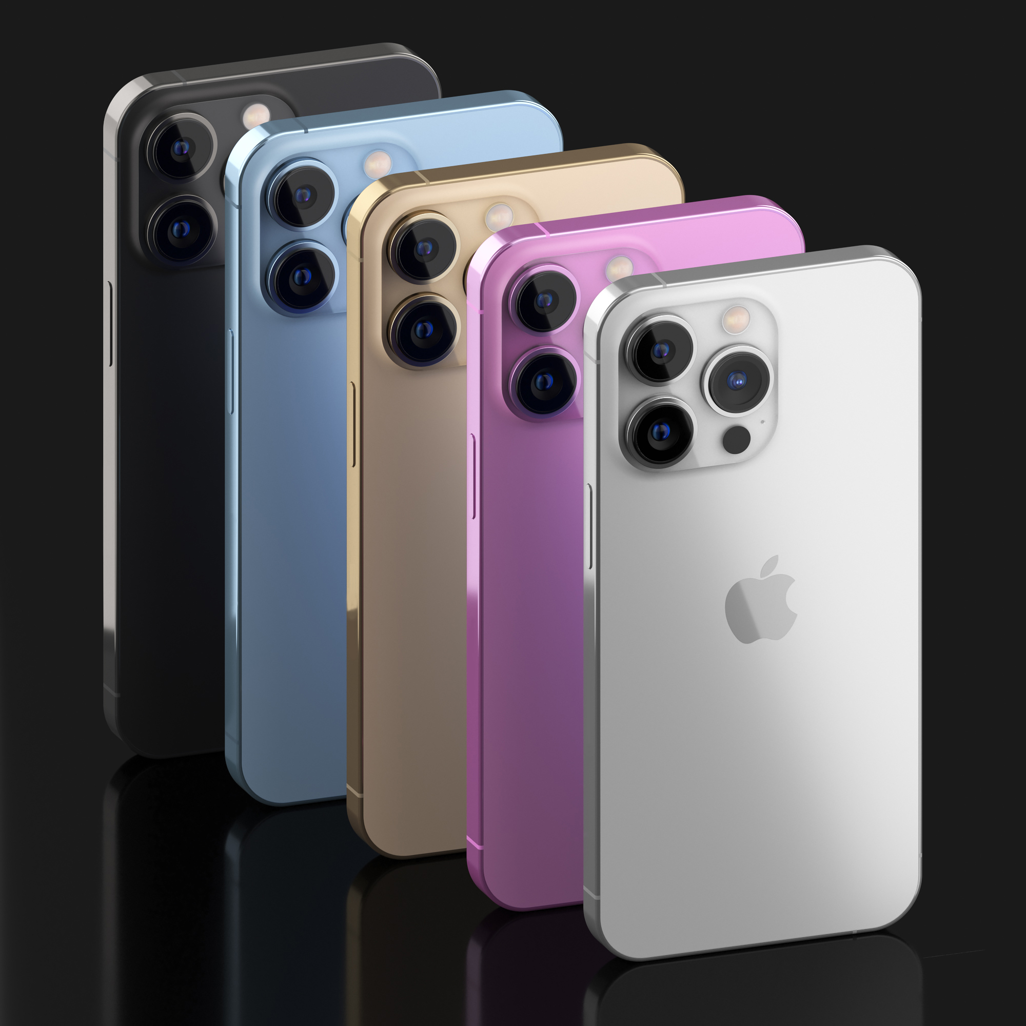 iPhone 13 Pro all colors by RensiCG | 3DOcean