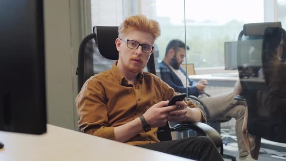 Portrait Of Business-Like Man alt