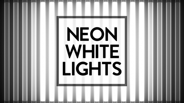 Neon White Lights