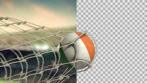 Soccer Ball Scoring Goal Day - Republic Of Ireland