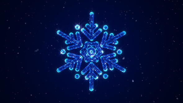 Snowflake 3 D Hologram V14 alt