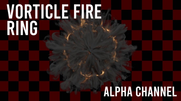 Vorticle Fire Ring AlphaChannel