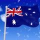 Australia Fly Flag Wave In The Sky - VideoHive Item for Sale