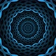 Abstract Blue Tunnel with circles - VideoHive Item for Sale