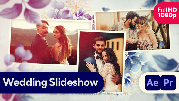 Wedding Slideshow || Photo Slideshow (MOGRT)