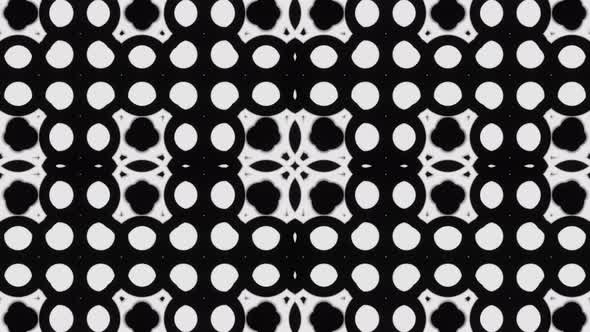 Dynamic Black and White Pattern for Visualization of DJ Sets alt