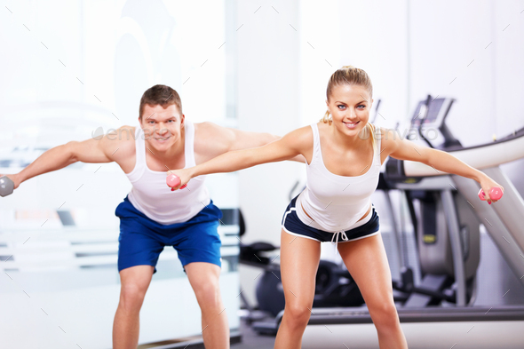 In the fitness club - Stock Photo - Images