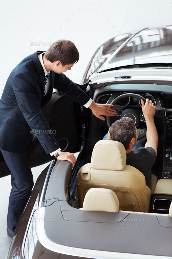 In convertible - Stock Photo - Images