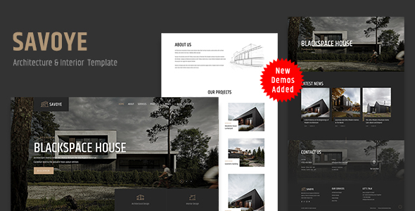 Savoye - Architecture & Interior Template