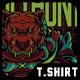 Deadly Hunt Techwear Mutant T-Shirt Design Template