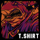 Deepzone Warfare Techwear Mutant T-Shirt Design Template